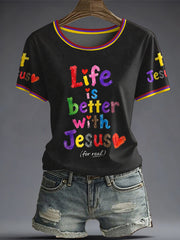 Women's Faith Printed T-shirt