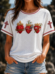 Women's Sacred Heart of Jesus T-shirt