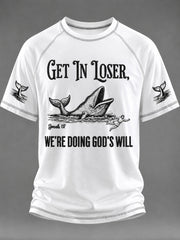 Men's Faith Printed Casual short sleeves t-shirt