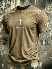 Men's faith short sleeves t-shirt