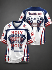 Men's American Faith V-neck T-shirt