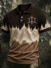 Men's faith polo shirt