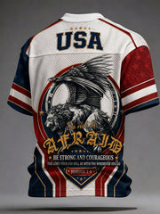 Men's USA Faith Print Jersey