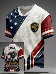 Men's USA Faith Print Jersey