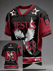 Men's USA Faith Print Jersey