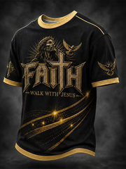 Men's Faith Printed short sleeves t-shirt