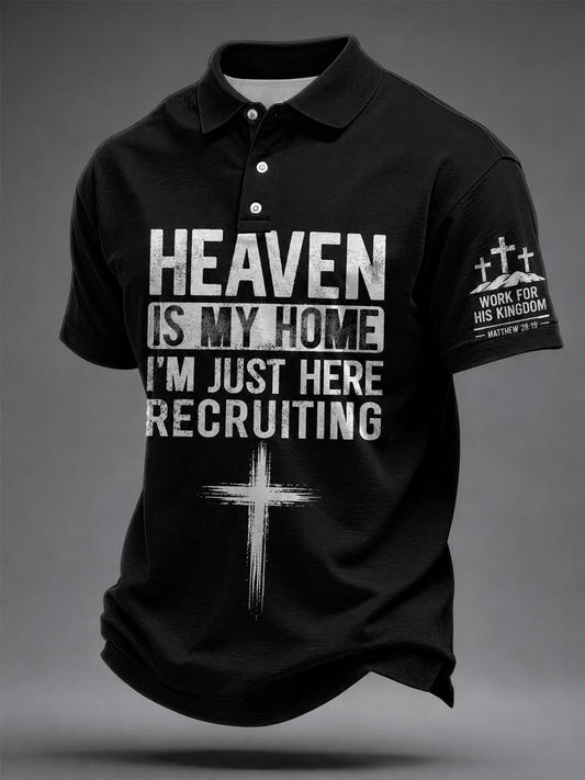 Men's Faith Printed polo shirt
