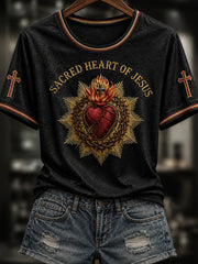 Women's Sacred Heart of Jesus T-shirt