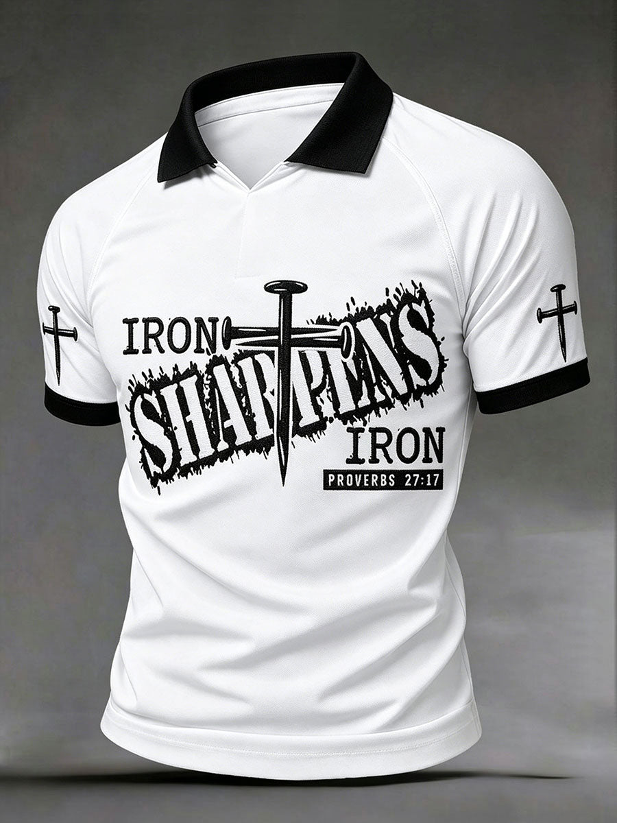 Men's "Iron Sharpens Iron" Tops