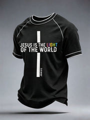 Men's Jesus Is The Light Of The World T-Shirt