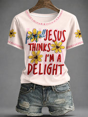 Women's Faith Printed T-shirt