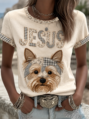Women's Jesus Short-sleeved T-shirt