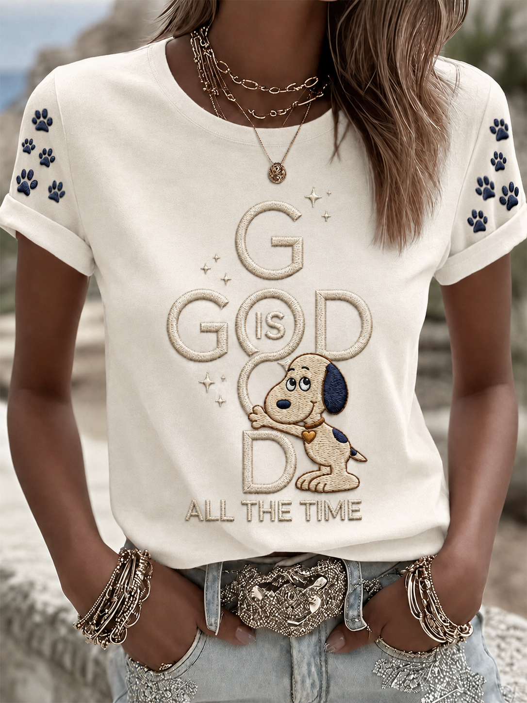 Women'sGod Short-sleeved T-shirt