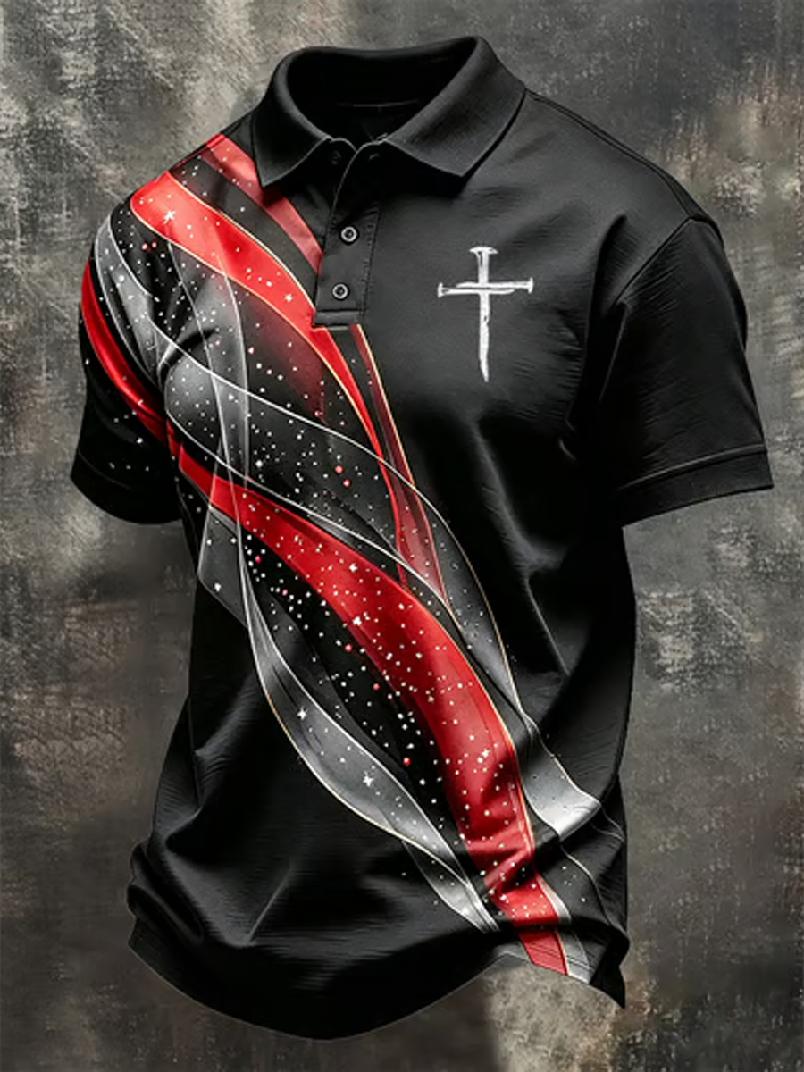 Men's polo shirt