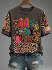 Women's His Way Is Better Print Casual Tee
