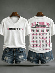 Women's Seek You Will Find Short-sleeved T-shirt